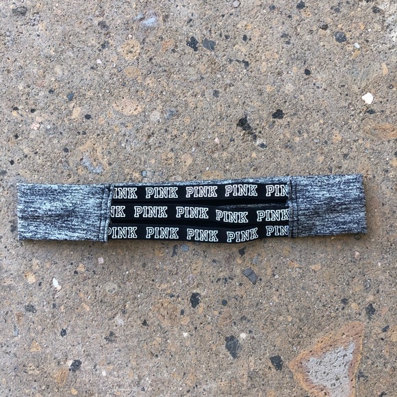 PINK Victoria Secret Grey Headband - Picture 3 of 7